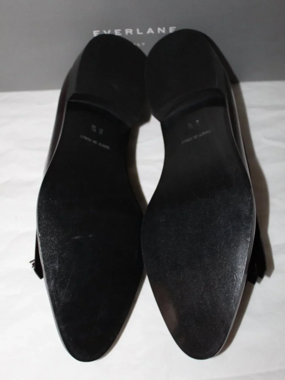 NWB Everlane Cordovan Tassel Fringe Loafers Flats Slip Ons Leather 9.5 - Picture 7 of 8